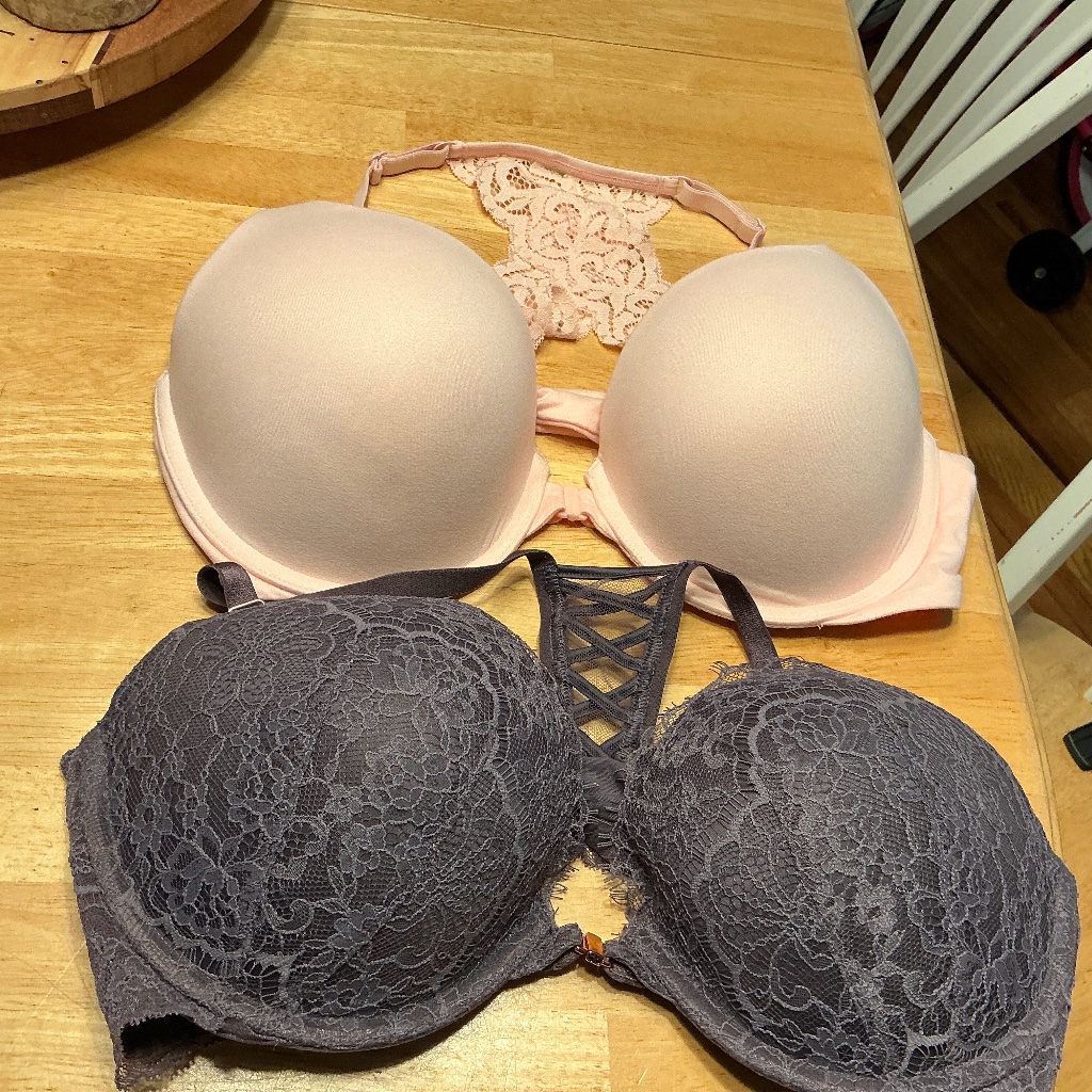 Victoria Secrets Front Closure Underwire Bras - Set Of 2